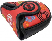 Odyssey Limited Edition Tour Swirl Leather Mallet Putter Headcover - Red
