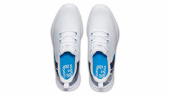 Footjoy Mens FJ Fuel Sport - White/Navy/Blue