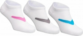Callaway Womens Sport Ultra Low Socks 3-Pack - White
