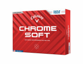 Callaway Chrome Soft 2024 Triple Track - White