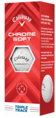 Callaway Chrome Soft 2024 Triple Track - Kp 4 dussin, betala fr 3!