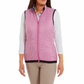 Footjoy Womens Reversible Insulated Vest - Black/Hot Pink