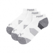 Puma Essential Low Cut Socks 3-Pack - White