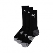 Puma Essential Crew Cut Socks 3-Pack - Black