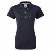 Footjoy Womens Stretch Pique Solid - Navy