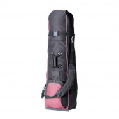 Golfgear Travelcover with Wheels - Grey/Pink