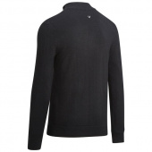 Callaway Mens Windstopper 1/4 Zip Sweater - Black Ink