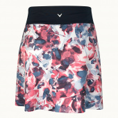Callaway Womens Abstract Floral Printed Skort - Fruit Dove