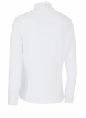 Callaway Womens Thermal LS Fleece Jersey Polo - Brilliant White