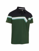 Callaway Mens X-Series Racer Chev Block Polo - Black Forest
