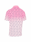 Callaway Mens Mojito Ombre Print Polo Shirt - Candy Pink