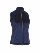 Callaway Womens Chev Quilted Primaloft Vest - Peacoat