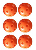 Golfgear Practice ball airflow Orange 6-pack