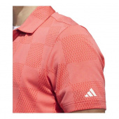 Adidas Mens Ultimate365 Textured Shirt - Preloved Scarlet