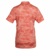 Adidas Mens Go-To Printed Mesh Shirt - Preloved Scarlet
