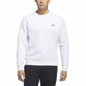 Adidas Mens Crew Neck Sweater - White, Large