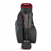 Big Max Aqua Hybrid 4 Standbag - Black/Charcoal/Red