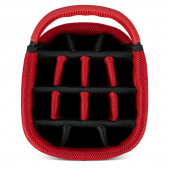 Big Max Aqua Hybrid 4 Standbag - Black/Charcoal/Red