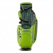 Big Max Aqua Hybrid 4 Standbag - Forrest Green/Lime